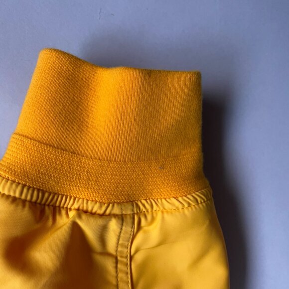 Rag & Bone Manston Recycled Nylon Bomber in Saffron, Size L, Hardly Worn - Picture 9 of 11